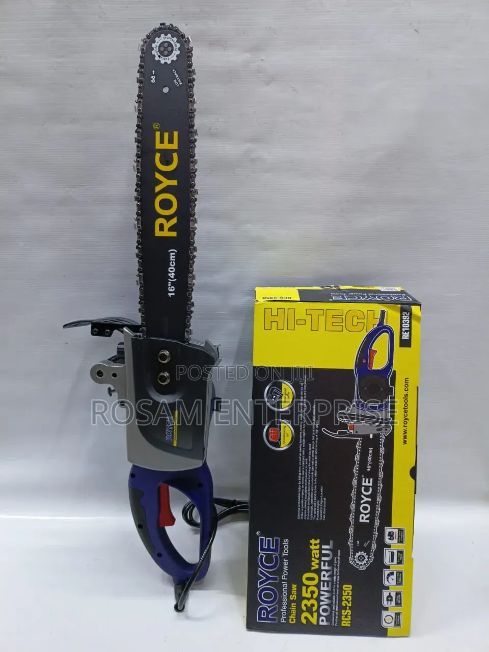 ROYCE RCS-2350 Electric Chainsaw.