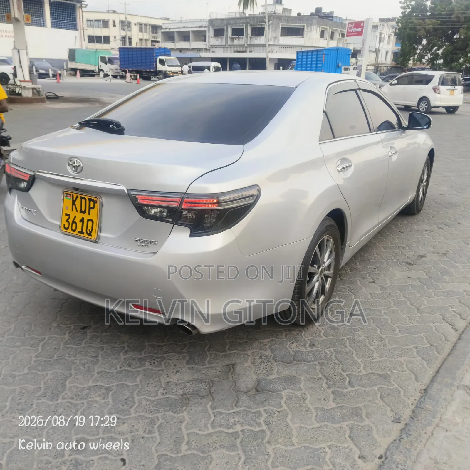 Toyota Mark X 2018 Silver