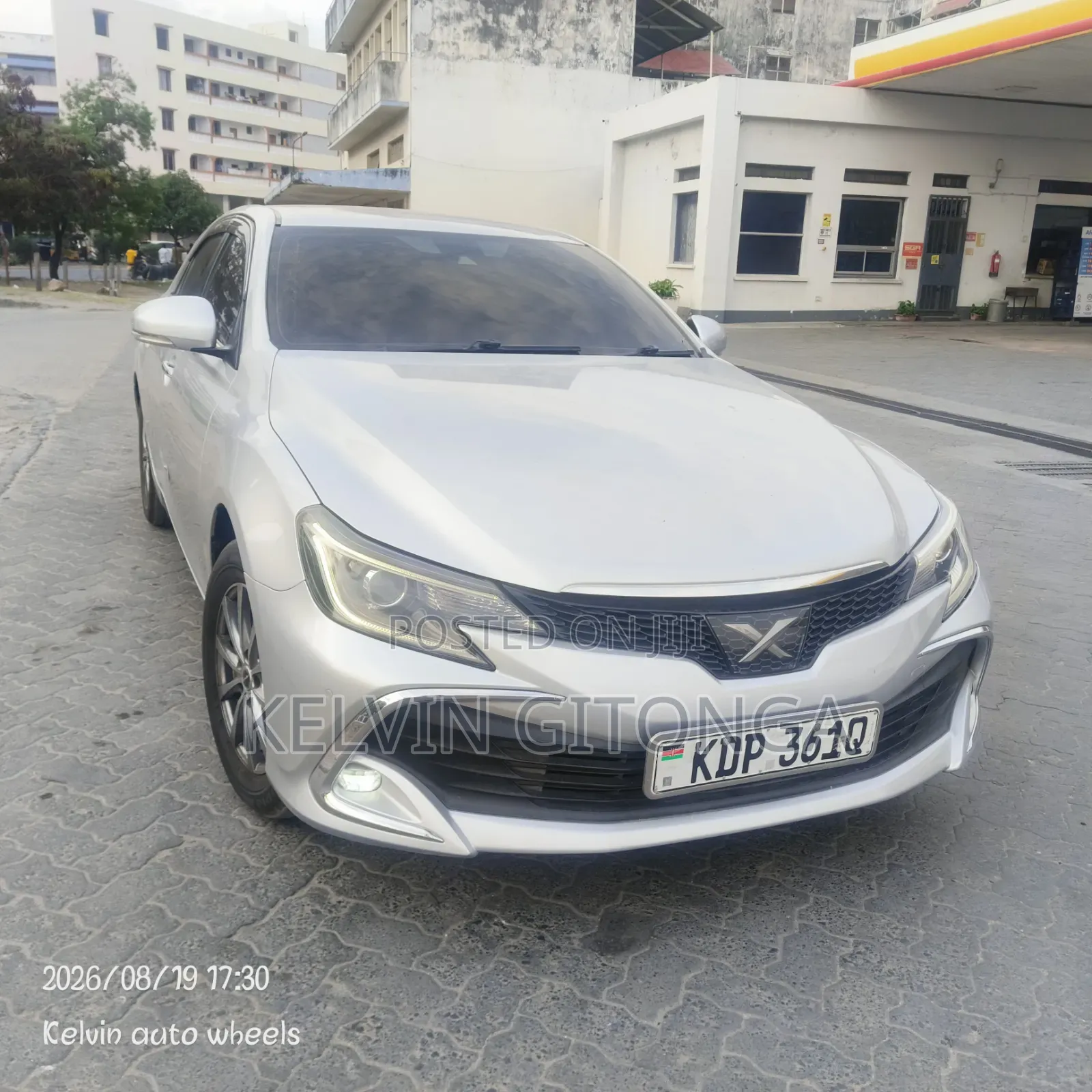 Toyota Mark X 2018 Silver