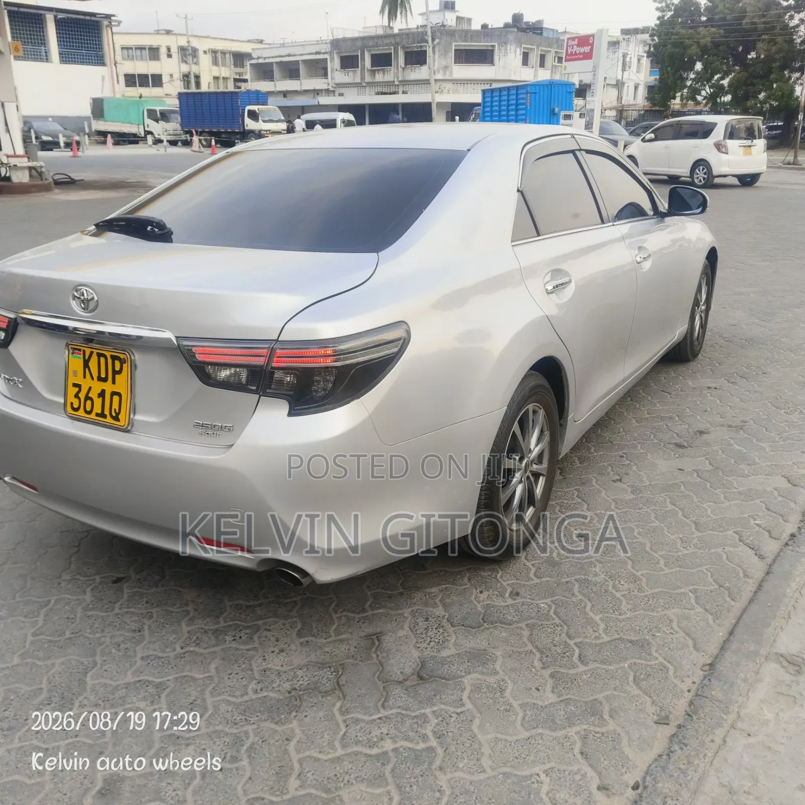 Toyota Mark X 2018 Silver