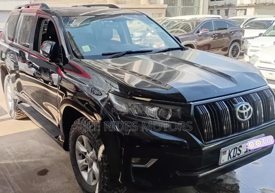 Toyota Land Cruiser Prado 2017 Burgundy