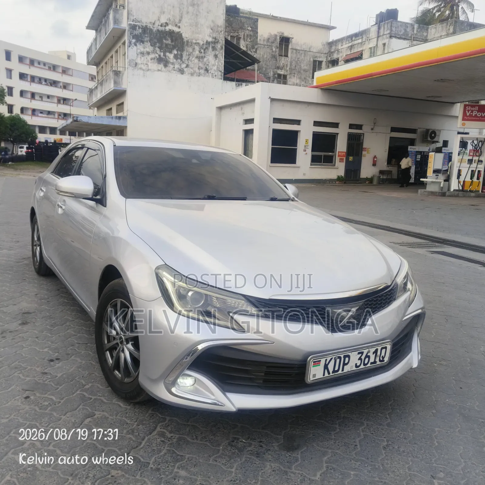 Toyota Mark X 2018 Silver