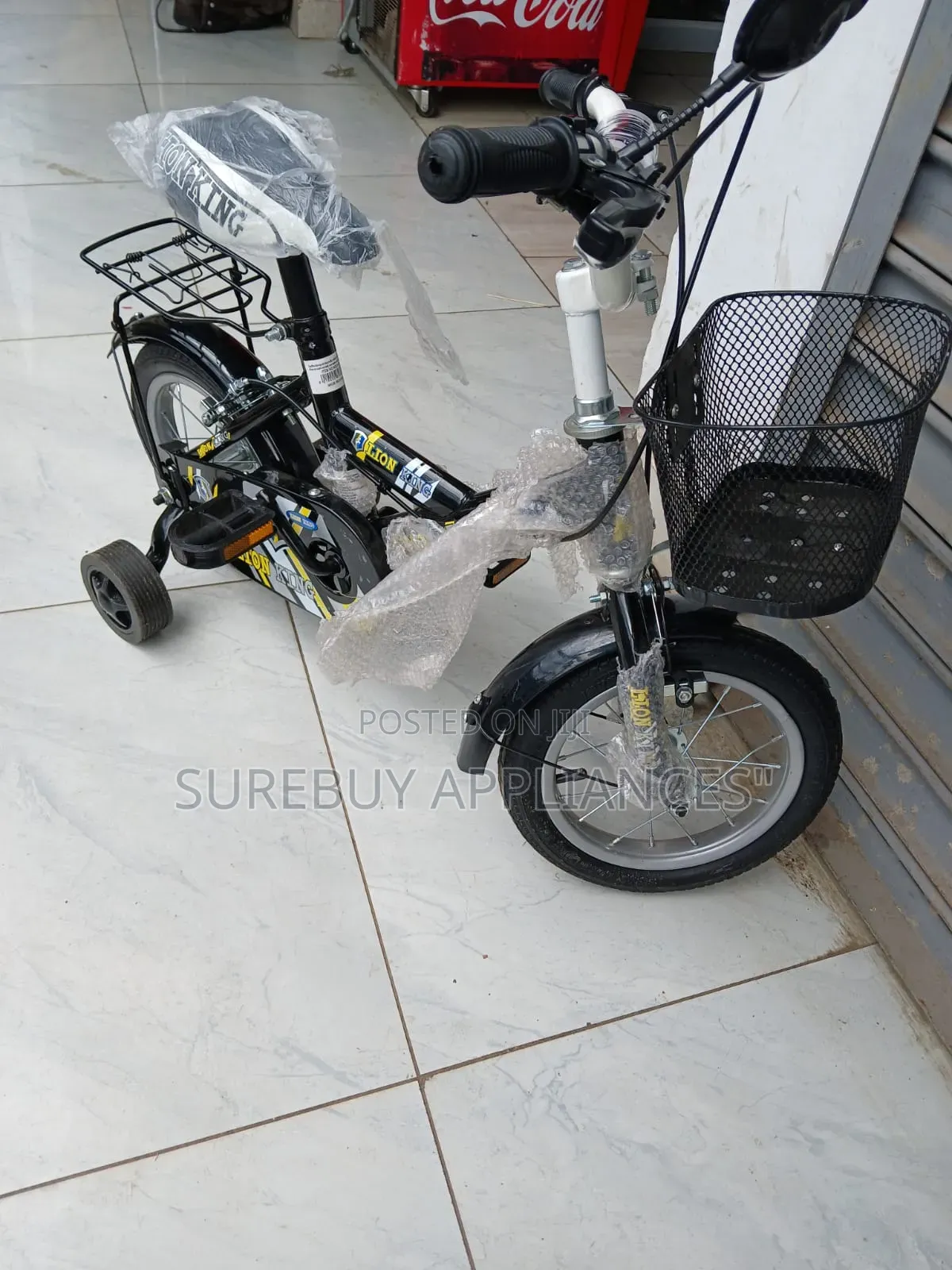 Lionking Size 12 Kids Bike Available