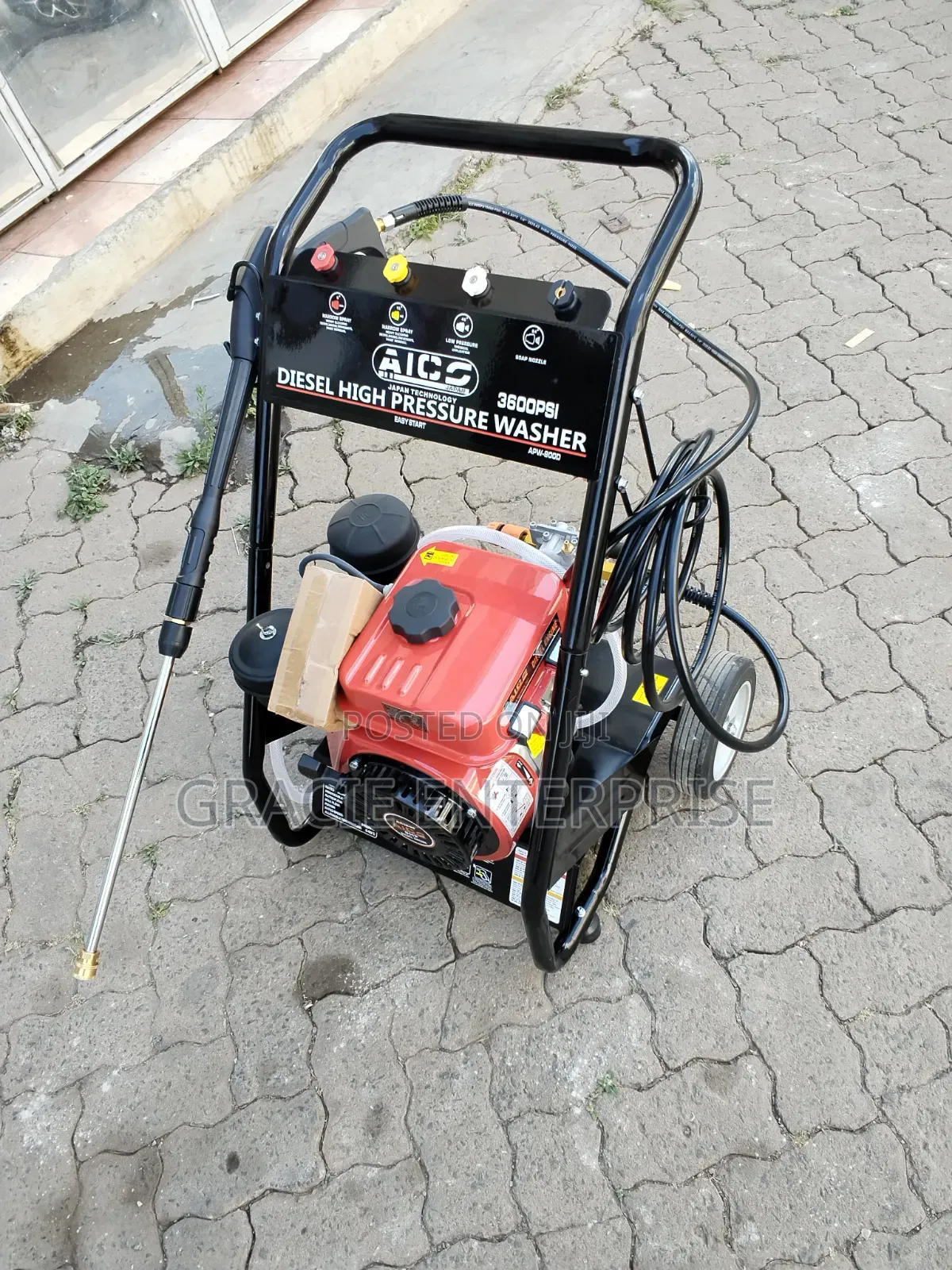 Car Pressure Washer, Diesel Powdered