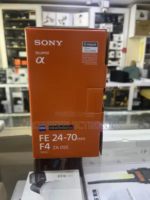 Sony Vario-Tessar T* Fe 24-70mm F/4 Za Oss Lens