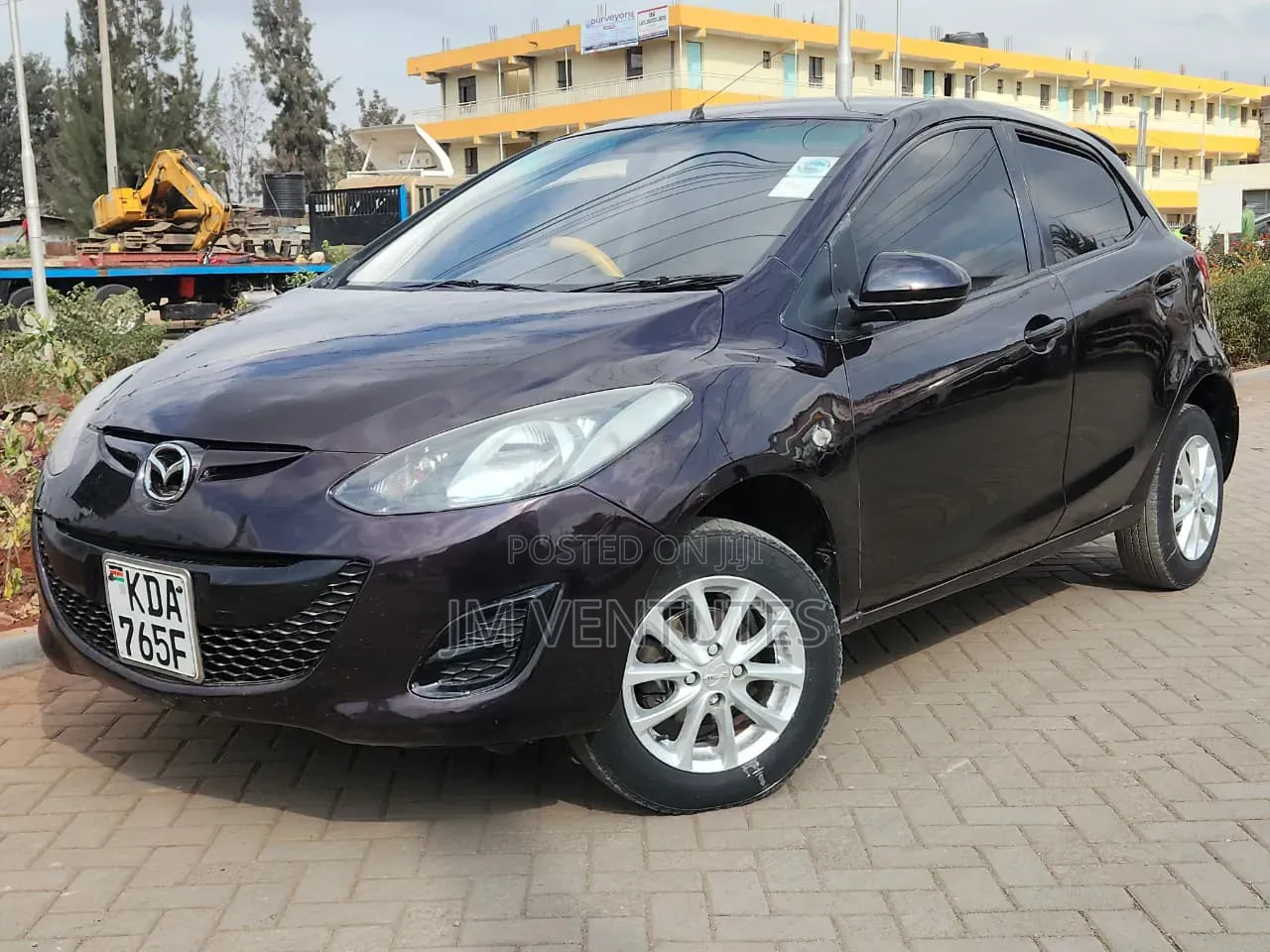 Mazda Demio 2014 Burgundy