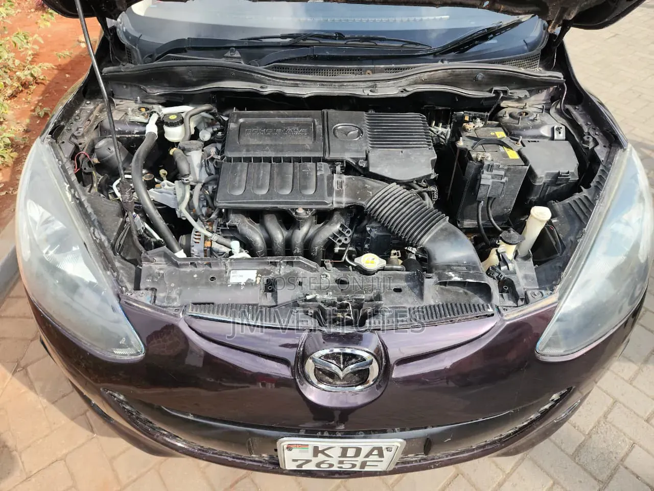 Mazda Demio 2014 Burgundy