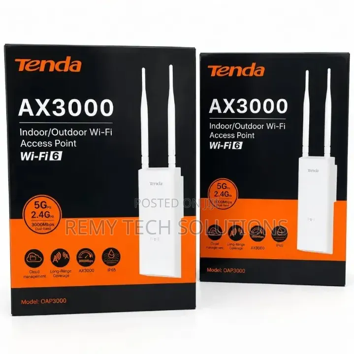 Tenda OAP3000 AX3000 Indoor/Outdoor Wi-Fi Access Point