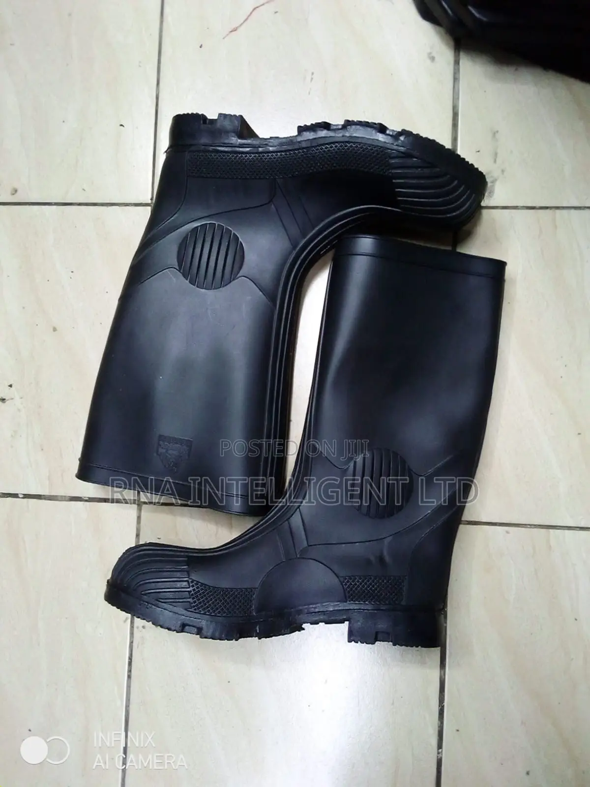 Black CP Gumboot