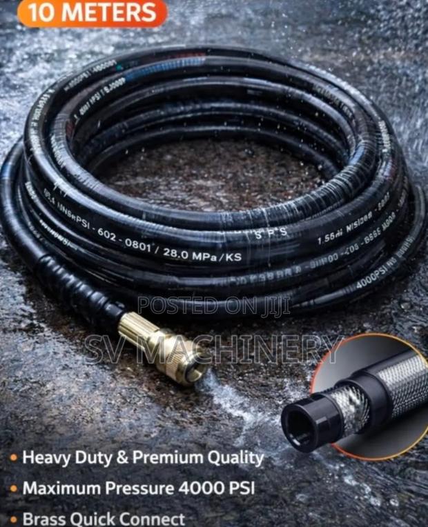 Heavy Duty 10M Steel Wire Inbuilt Car Wash Pipe - main view