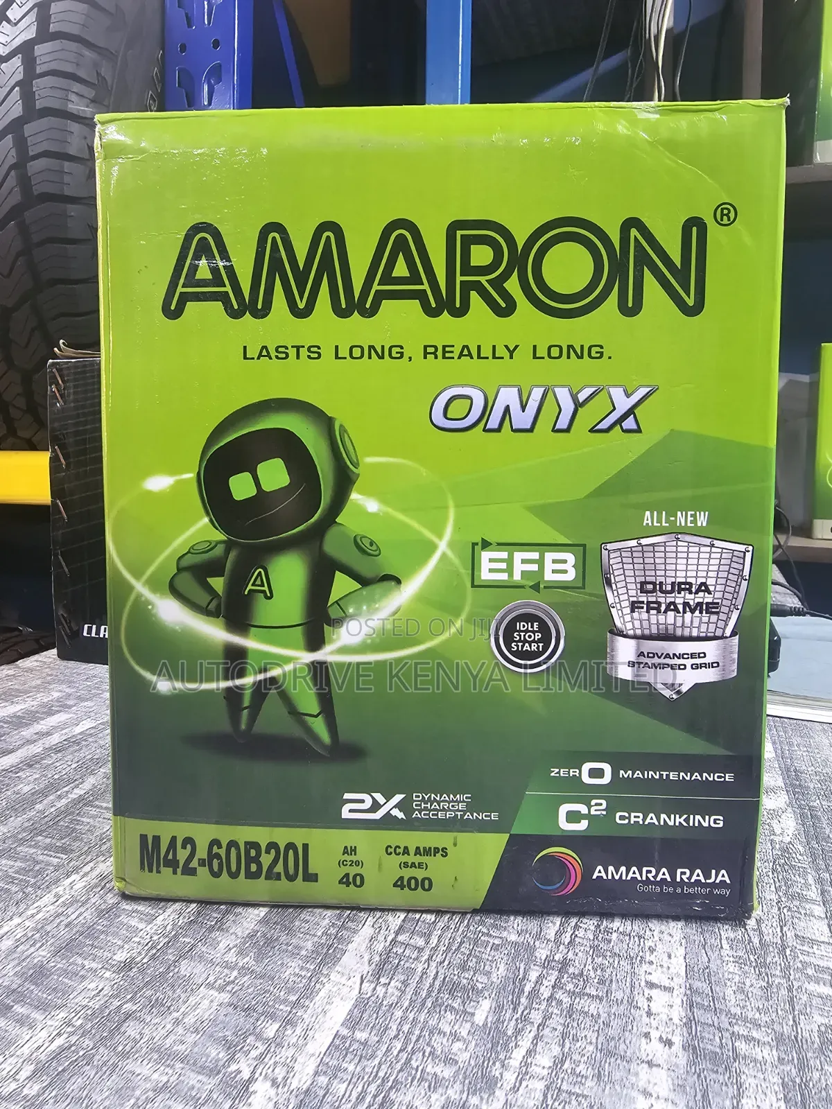 Ns40 Amaron Efb Start-Stop Battery