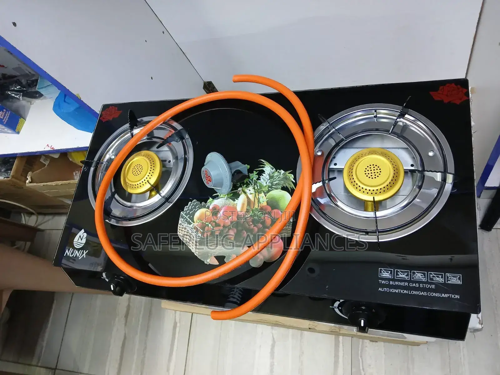 Numix 2 Burner Table Top With Pipe