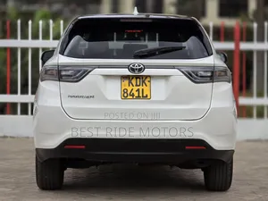 Toyota Harrier 2016 Off white