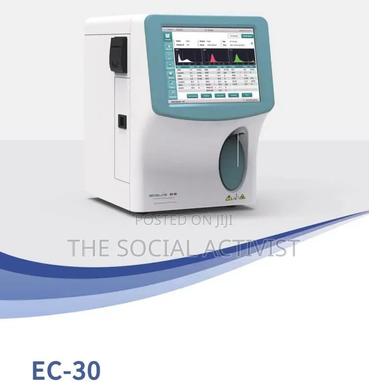 Seamaty 3 Part Hematology Analyzer and Bioelab (Open System)