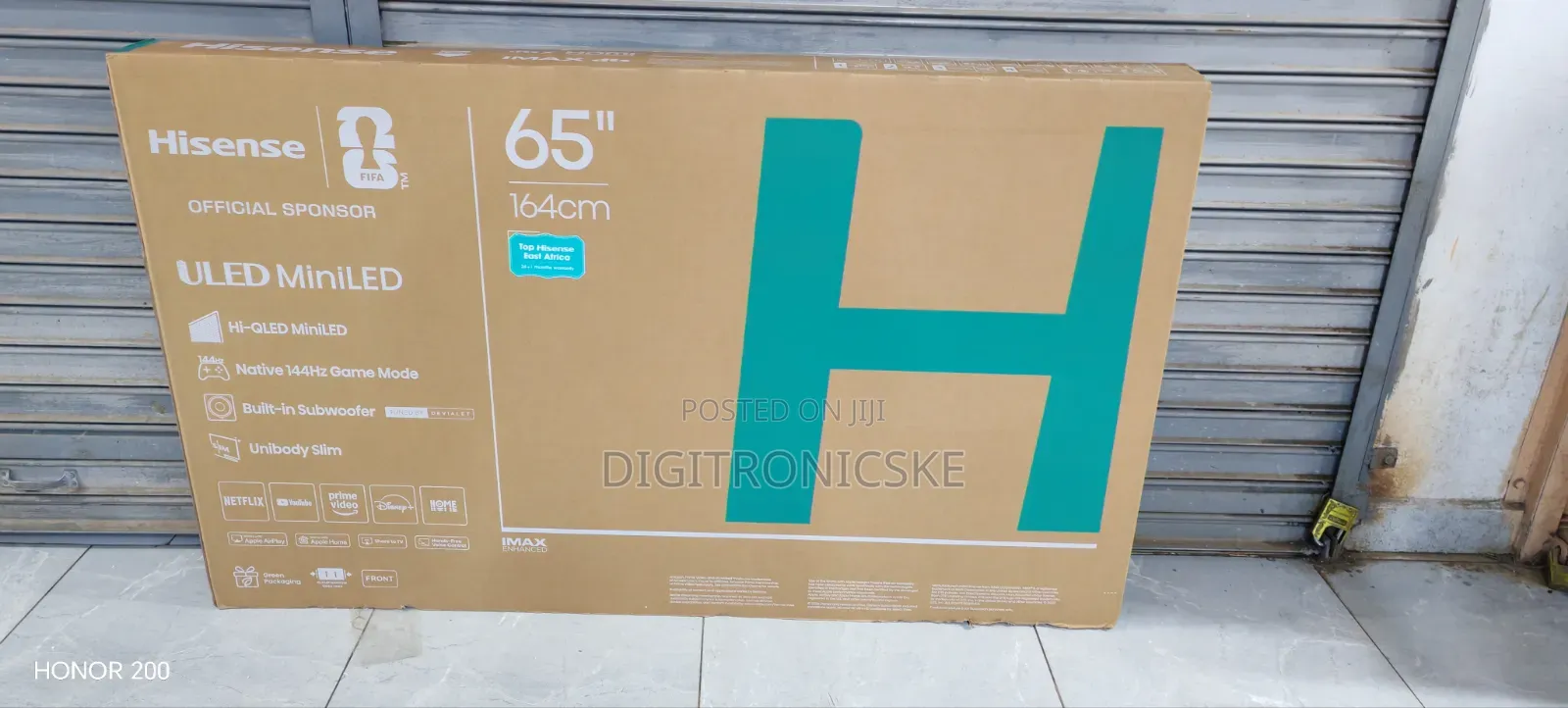 Hisense 65" ULED Mini Led Frameless TV