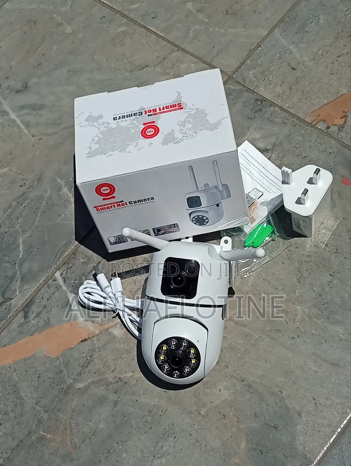 4mp,Dual Lens,Wifi AC Powered PTZ Smart Camera V380 Pro