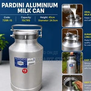 15 Litres Aluminium Milk Collection Transport Can