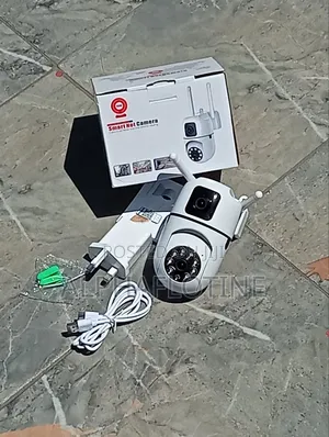 Both Indoor and Outdoor Use V380 PTZ Dual Lens Wifi AC Camera