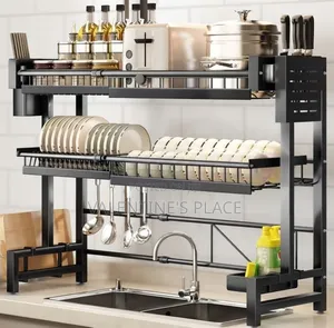 High Quality Heavy Duty Over the Sink Dish 
Rack