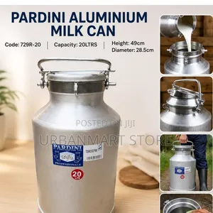 PARDINI Aluminium Milk Can 20 Litres