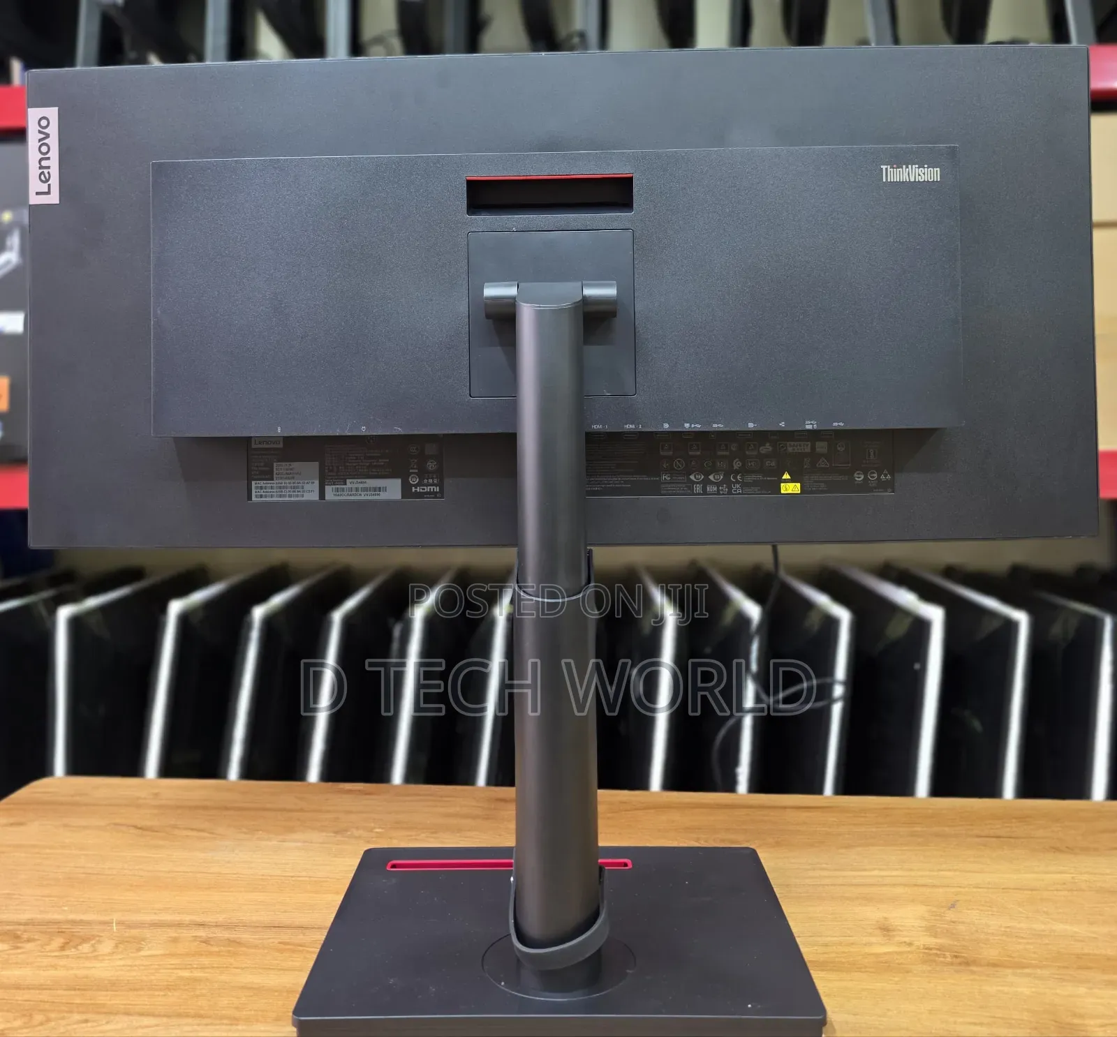 Lenovo Thinkvision P34w-20 
34 Inch Ultra Wide Curved Monitor