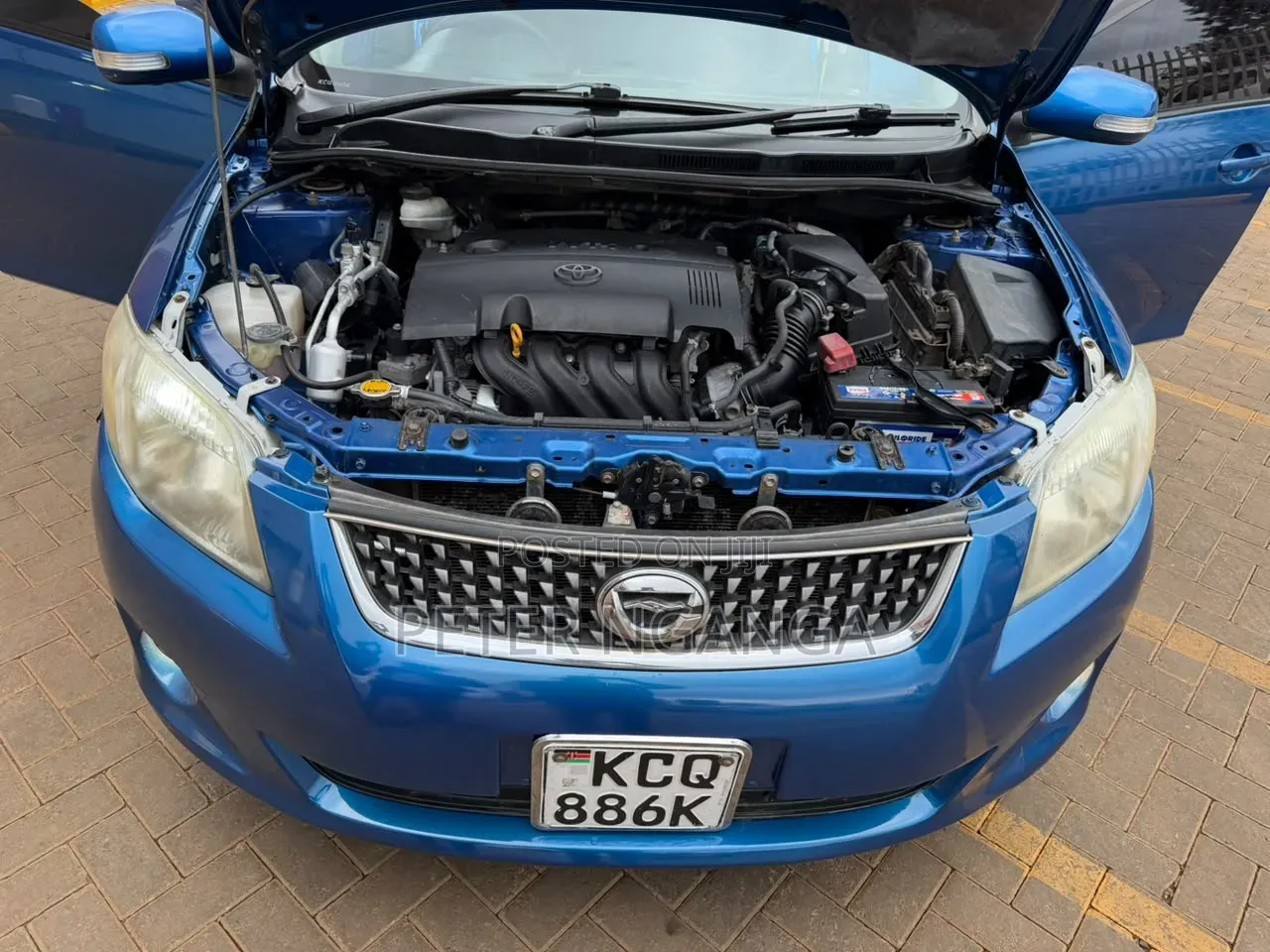 Toyota Corolla Fielder 2011 Blue