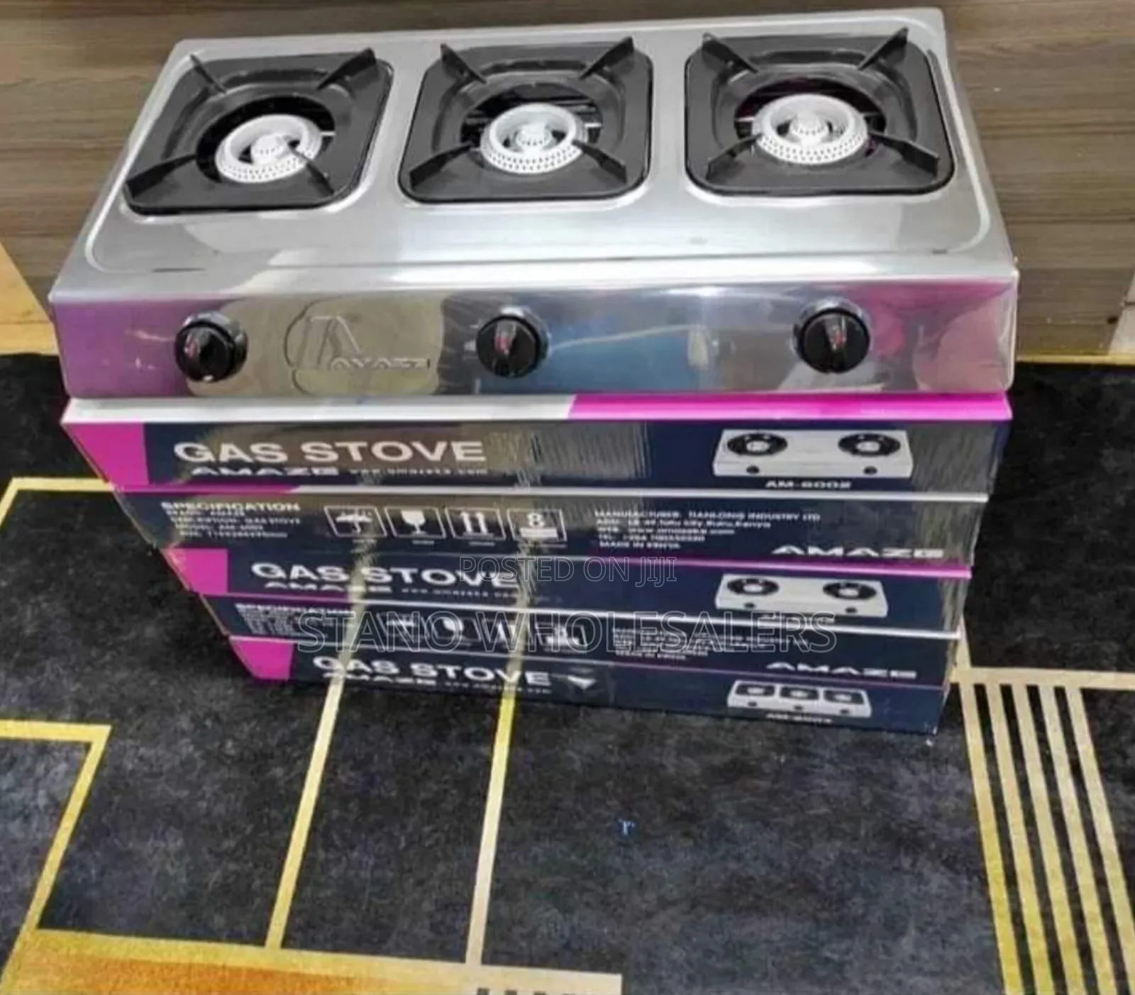 Amaze 3 Burners Table Top