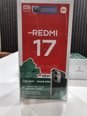New Xiaomi Redmi 17 128 GB Black