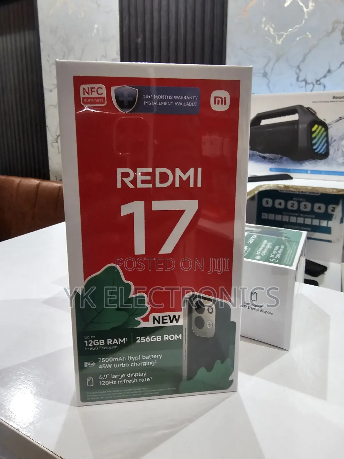 New Xiaomi Redmi 17 128 GB Black