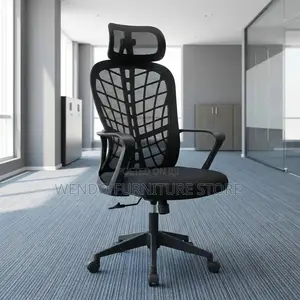 Office Chairs; Ergonomic High Backrest Office Fabric Chair