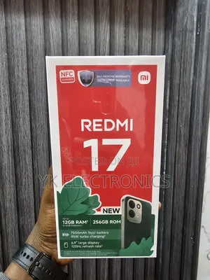 New Xiaomi Redmi 17 256 GB Black