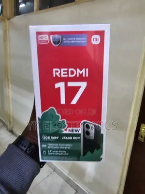 New Xiaomi Redmi 17 256 GB Black