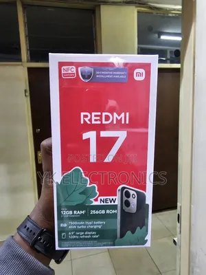 New Xiaomi Redmi 17 256 GB Black