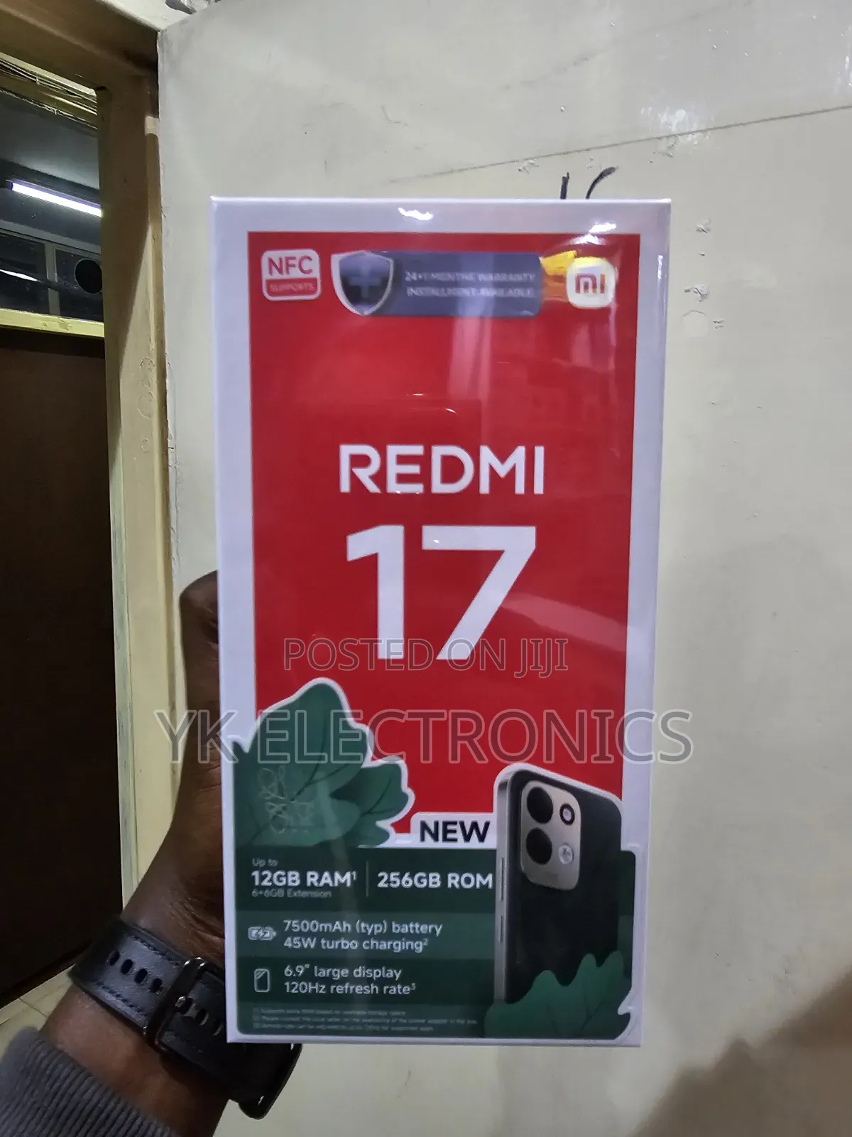 New Xiaomi Redmi 17 256 GB Green