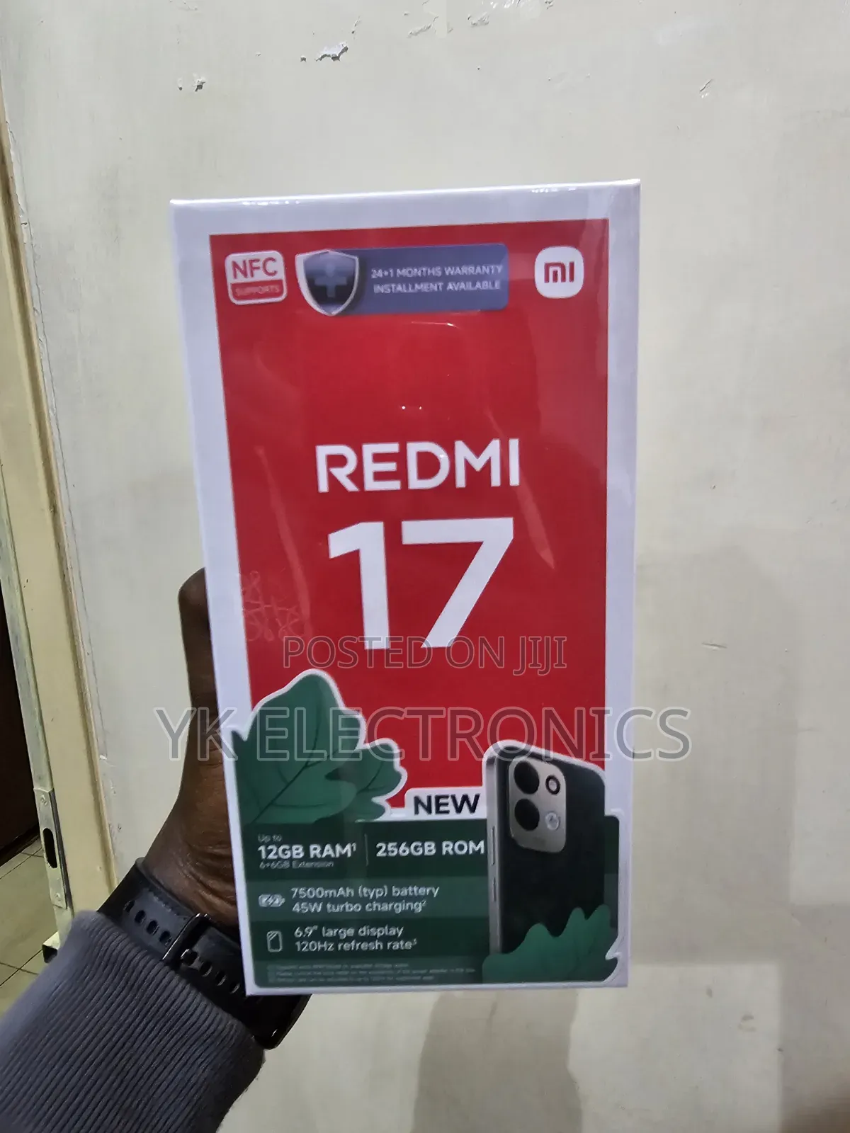 New Xiaomi Redmi 17 256 GB Green