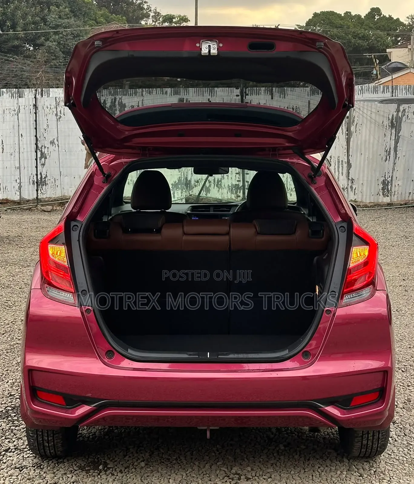 Honda Fit 2019 Red