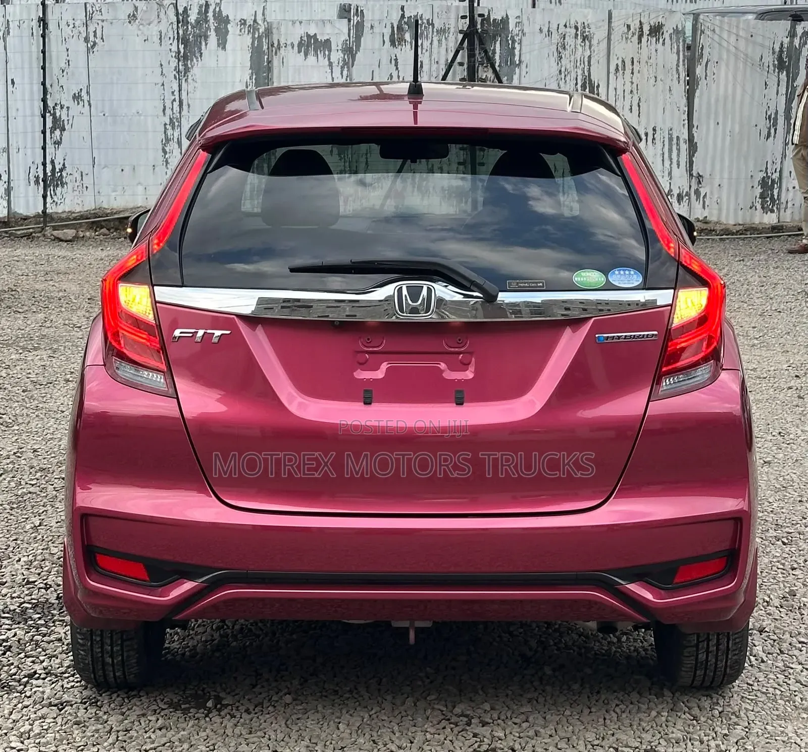 Honda Fit 2019 Red