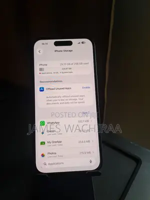 Apple iPhone 15 256 GB Black