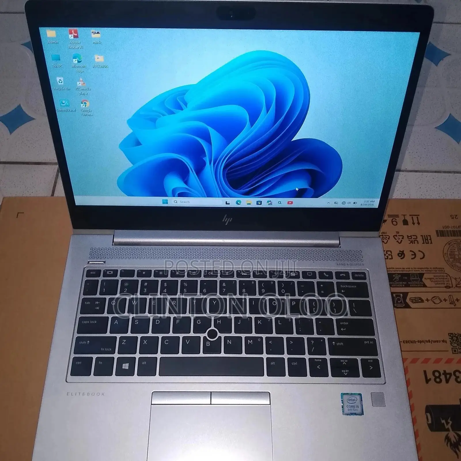 Laptop HP EliteBook 830 G5 8GB Intel Core i5 SSD 256GB
