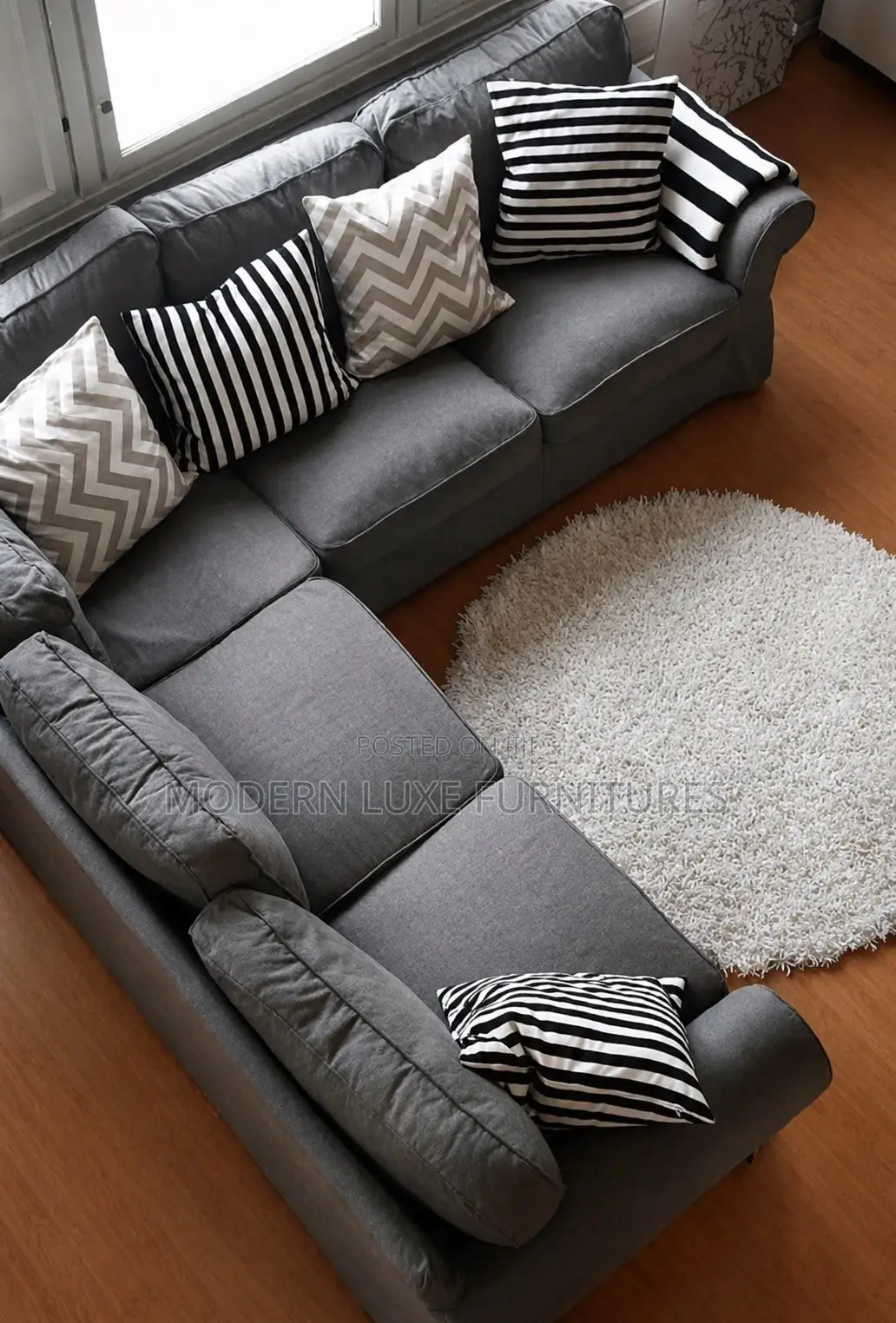 Space Saving L Sofa/L Shaped Sofa