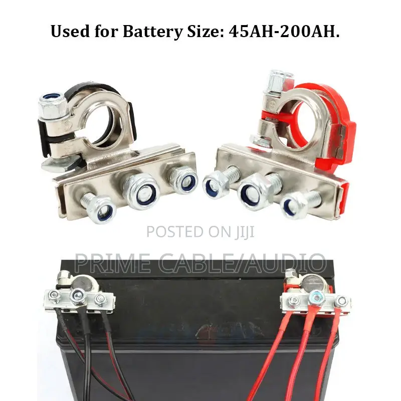 Heavy Duty Car Battery Terminals – Positive Negative