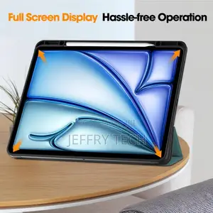 Lenovo M11 Case, Green Flip Smart Magnetic Stand Cover With Auto Sleep