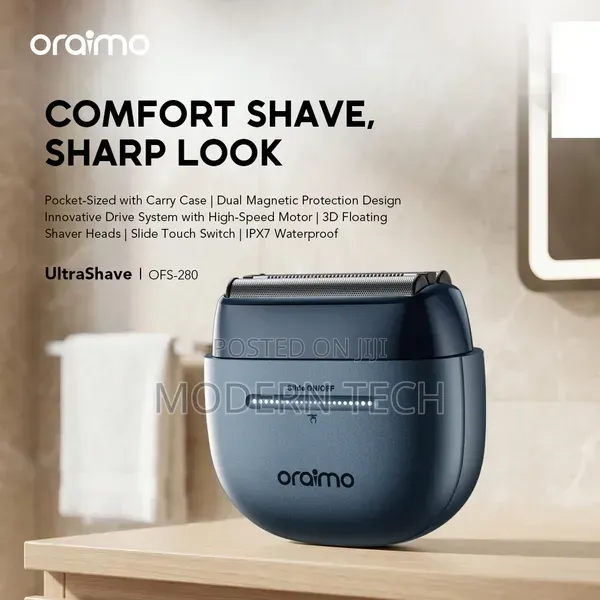 Oraimo UltraShave Compact Powerful Foil Shave Foil Shaver