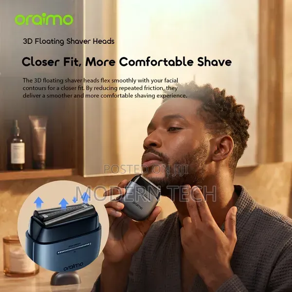 Oraimo UltraShave Compact Powerful Foil Shave Foil Shaver