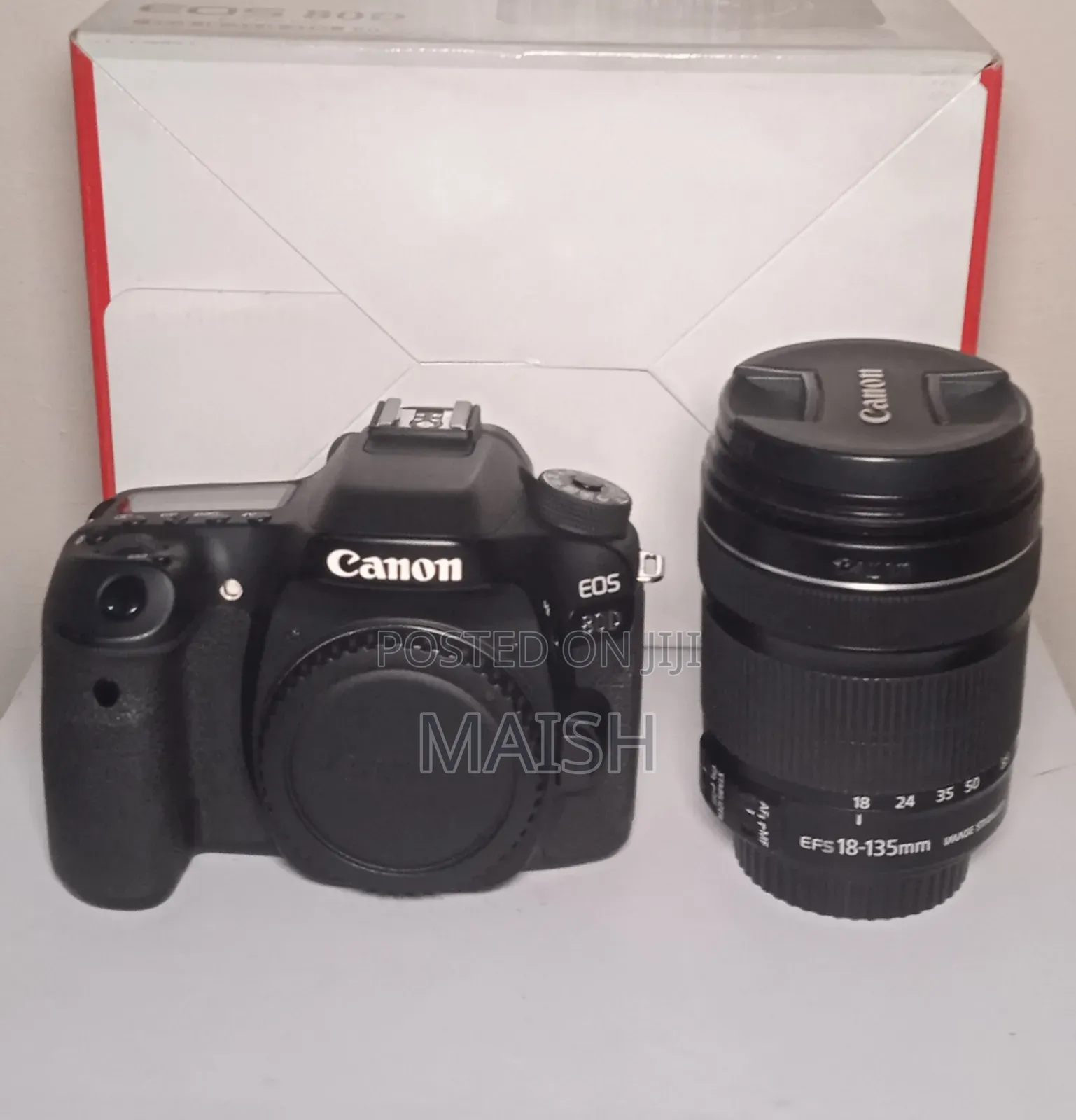 Canon 80D With 18-135mm F3.5/5.6 Lens