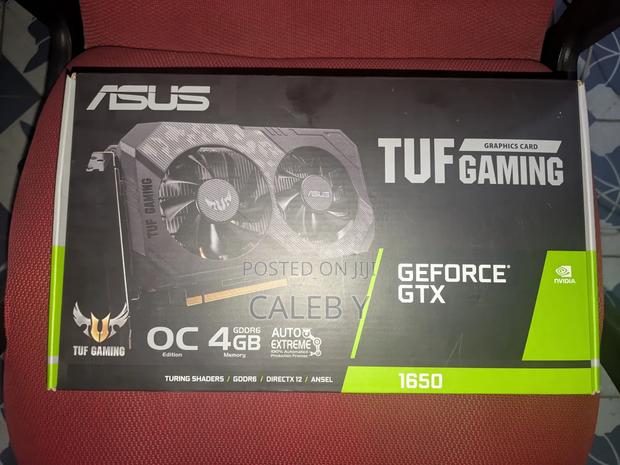 New ASUS TUF GTX 1650 4GB GDDR6 Graphics Card (6-Pin Power, Unused)