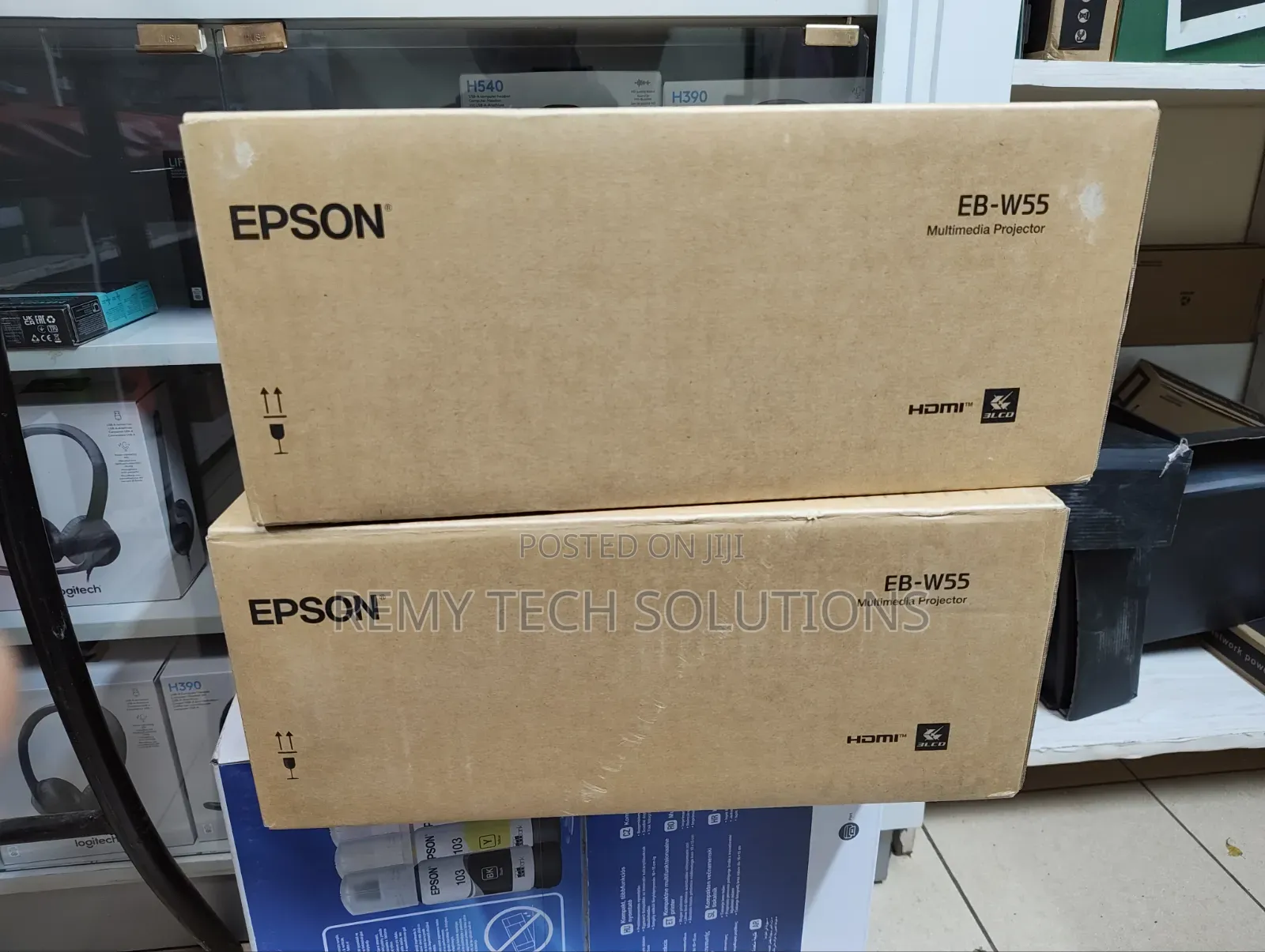 Epson EB-W55 Projector 3LCD Technology