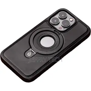 Apple iPhone 12 Pro Max Case, Premium Magnetic Leather Back Cover With