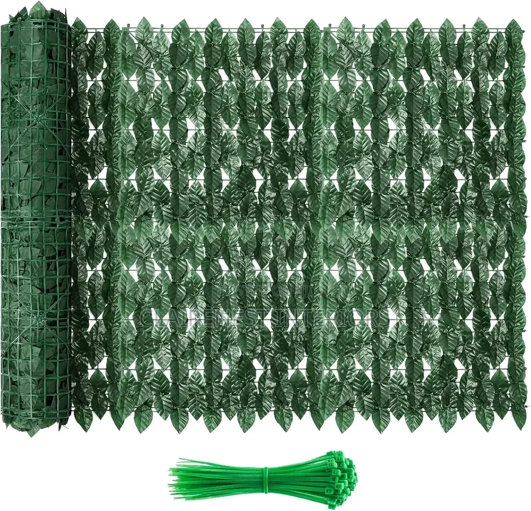 Green Panels for Effortless Outdoor Elegance Artificial Privacy Fence
