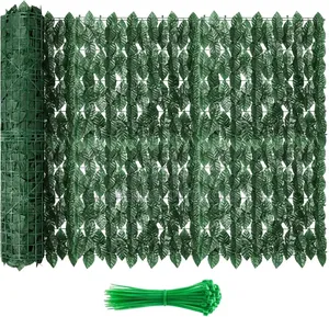 Green Panels for Effortless Outdoor Elegance Artificial Privacy Fence